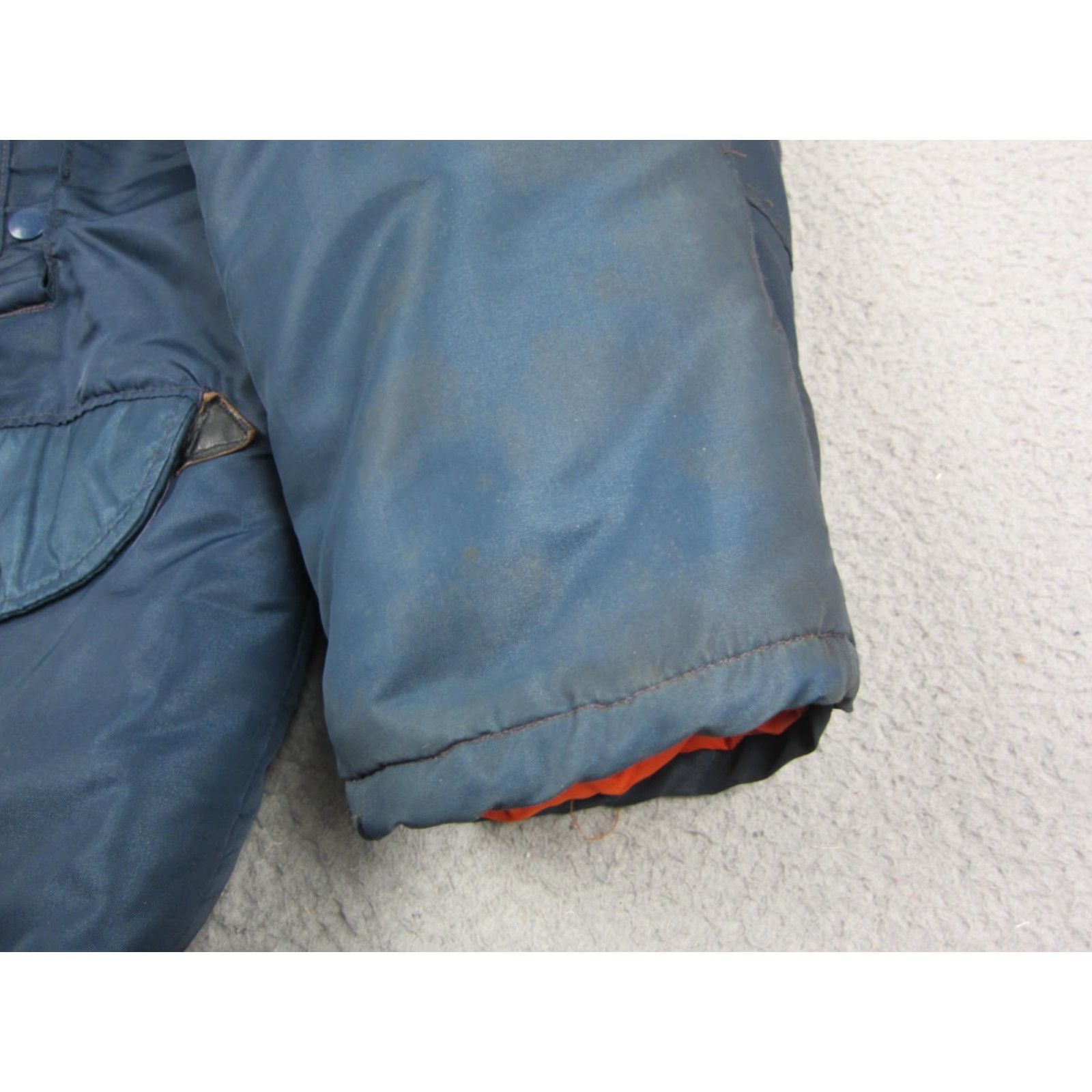 Vintage VINTAGE Parka Jacket Mens XL Blue Nylon Canvas Hood 90s Logo Workwear Winter Size US XL / EU 56 / 4 - 5 Thumbnail