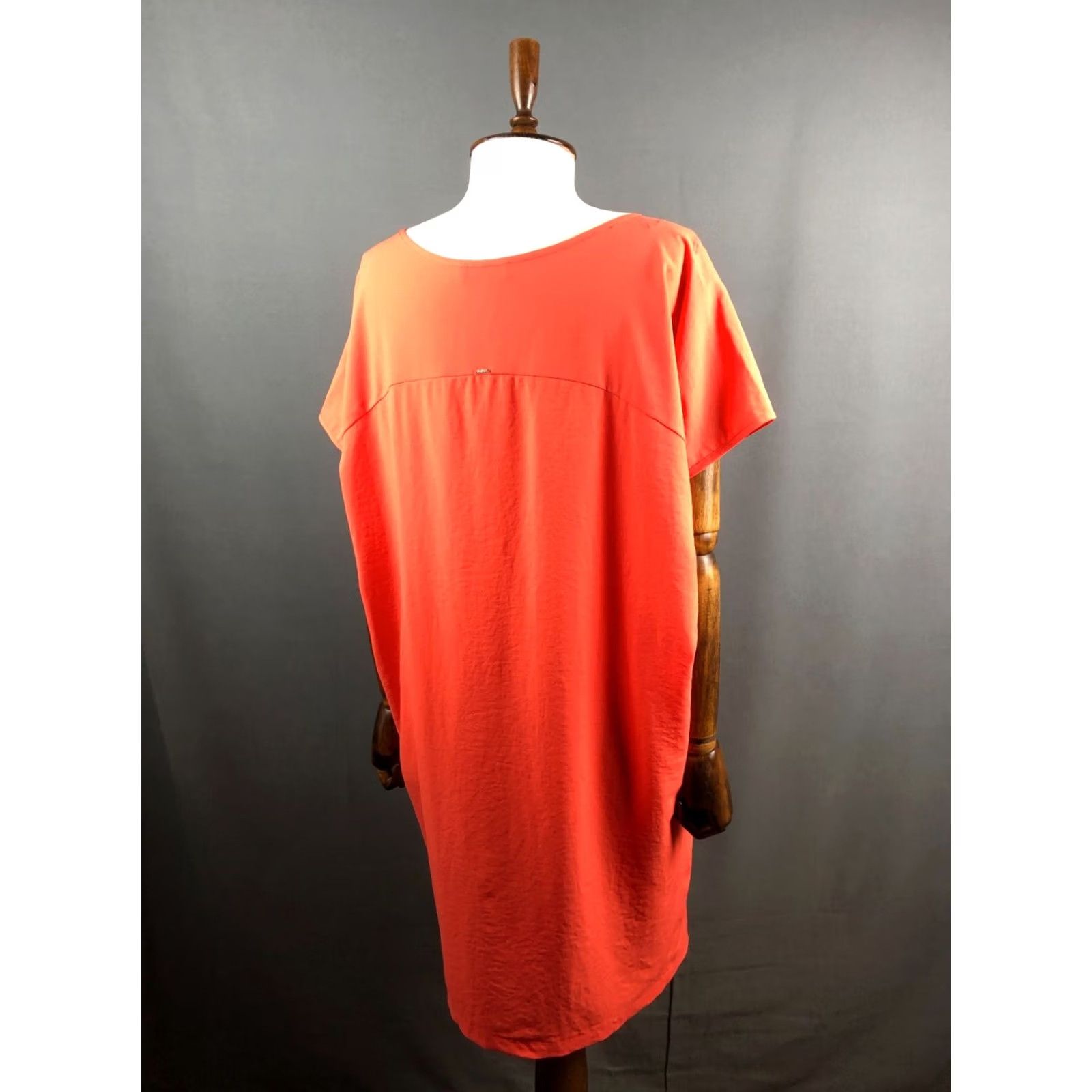 Cop Copine Cop-Copine Dress Orange Women L Polyester Size L / US 10 / IT 46 - 3 Thumbnail