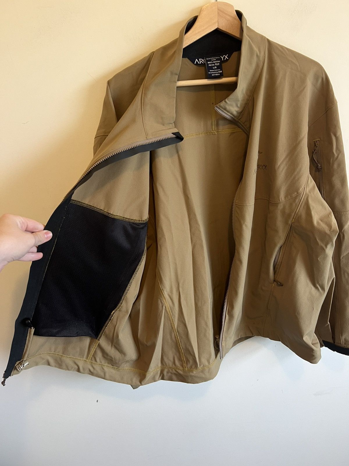 Arcteryx Leaf Bravo Jacket Gen Crocodile Military Large