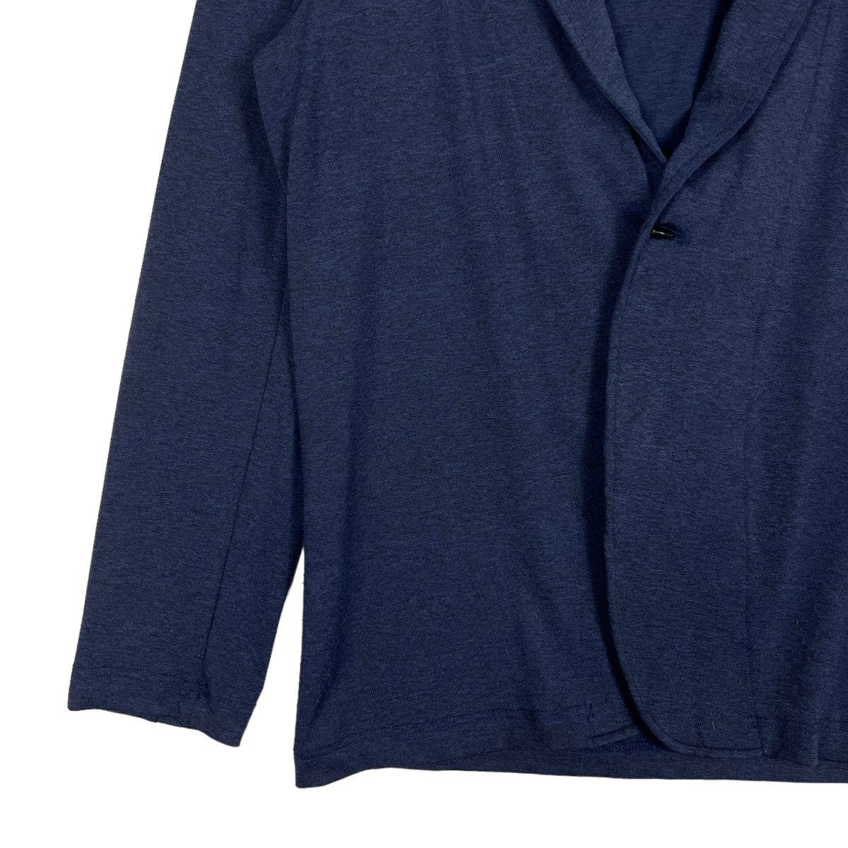 Issey Miyake 🔥 NAVY BLUE TETE HOMME CARDIGAN JACKET Size US M / EU 48-50 / 2 - 4 Thumbnail