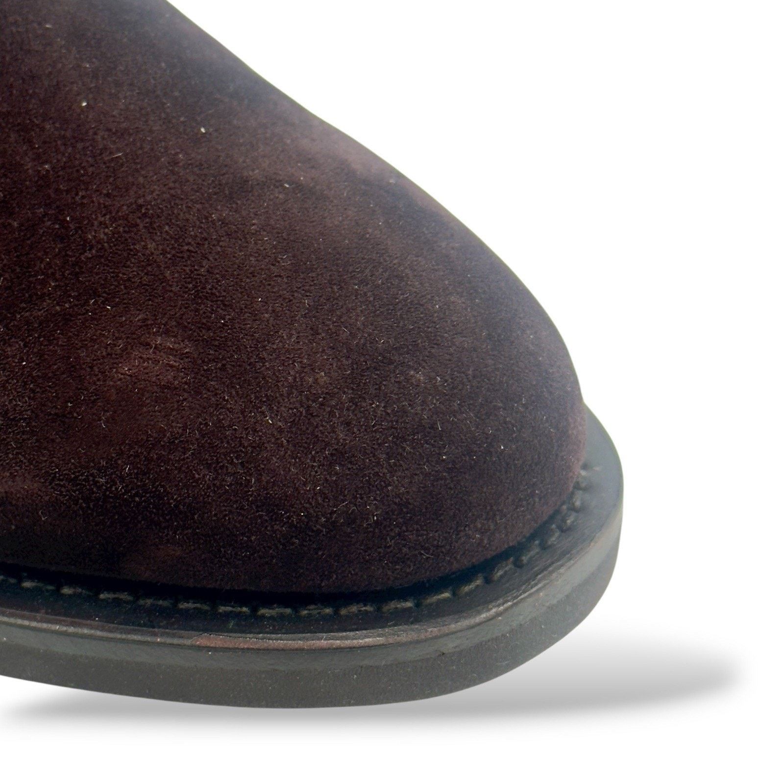 Salvatore Ferragamo Brown Suede Chelsea Boots Size 8.5 / 7.5UK EEE New Size US 8.5 / EU 41-42 - 4 Thumbnail