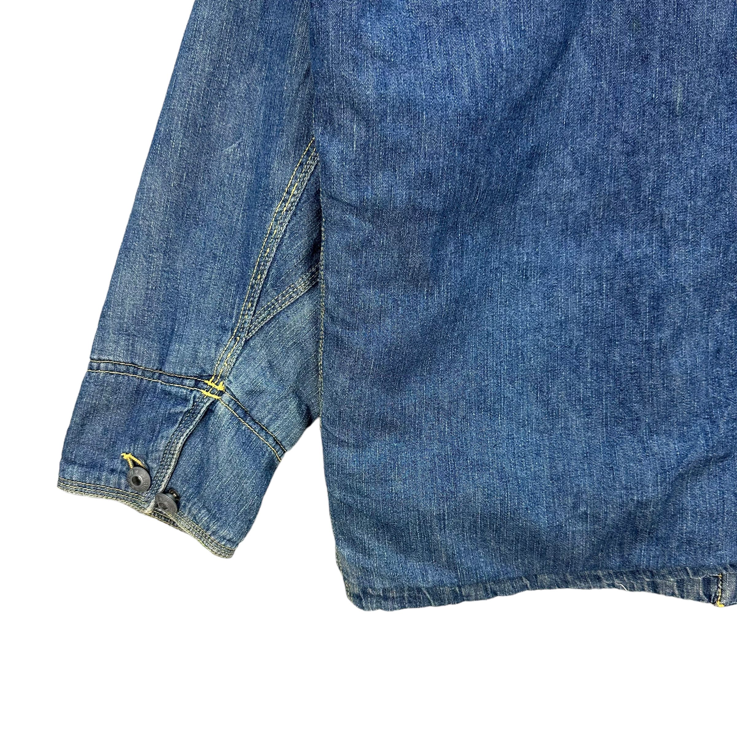 Vintage ALBEMARLE STYLISH GARMENT PERSON DENIM CHORE JACKET 7522-151 Size US M / EU 48-50 / 2 - 14 Thumbnail