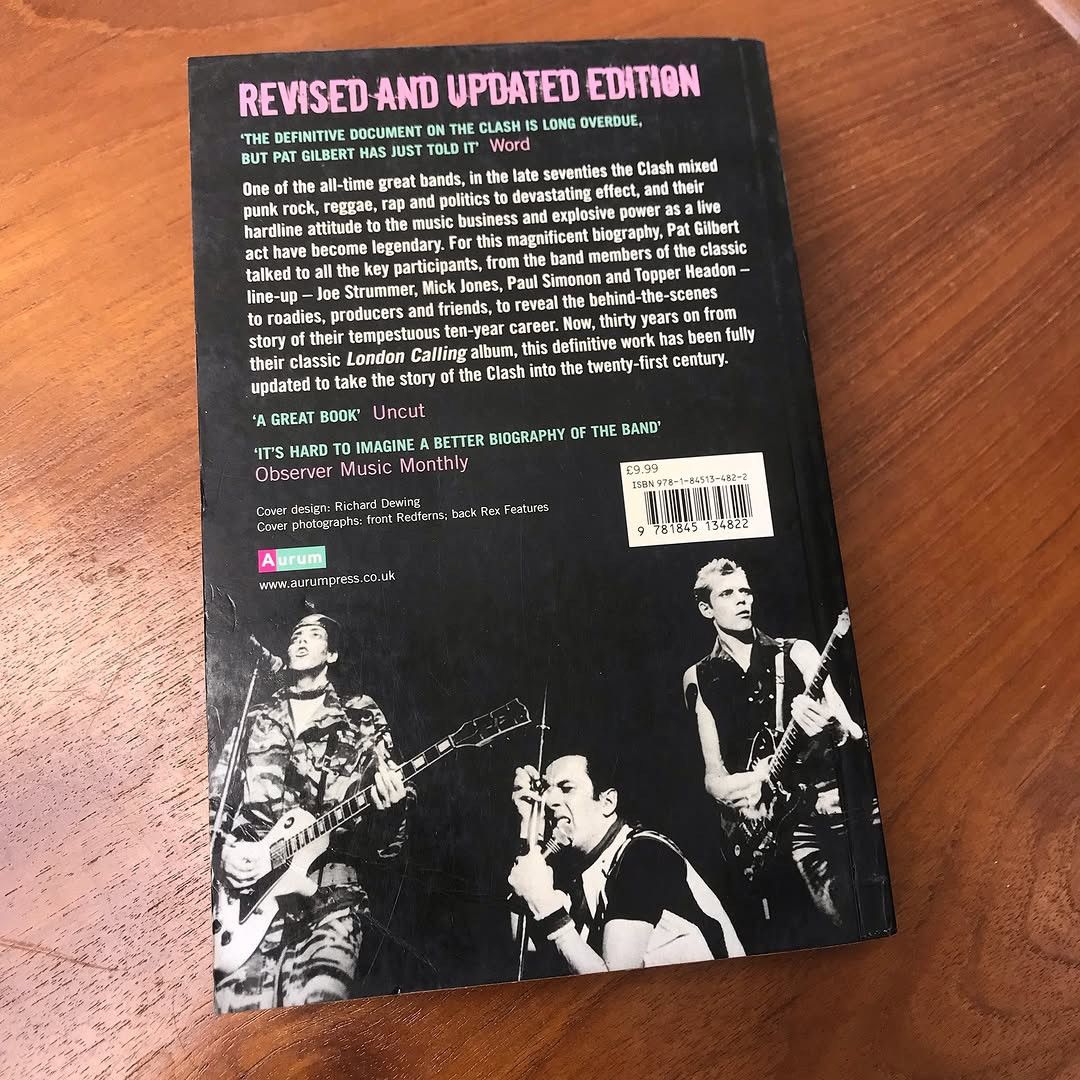 Band Tees × Hysteric Glamour The Clash Book Passion is a Fashion: The Real Story of the Size ONE SIZE - 2 Thumbnail