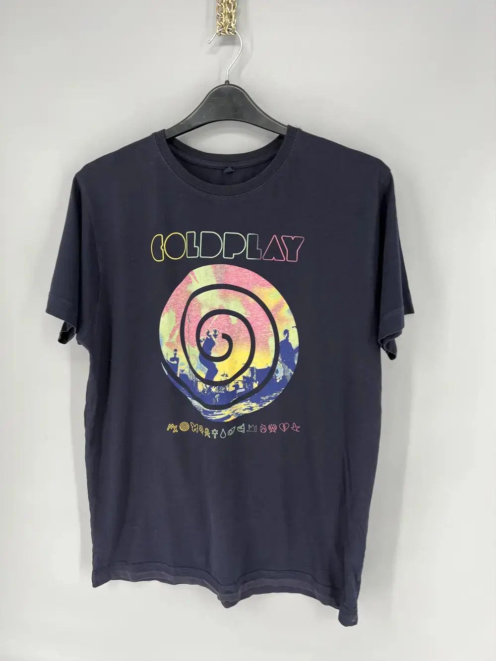 Band Tees Vintage Y2K Coldplay T Shirt Mylo Xyloto 2012 Size US L / EU 52-54 / 3 - 3 Thumbnail