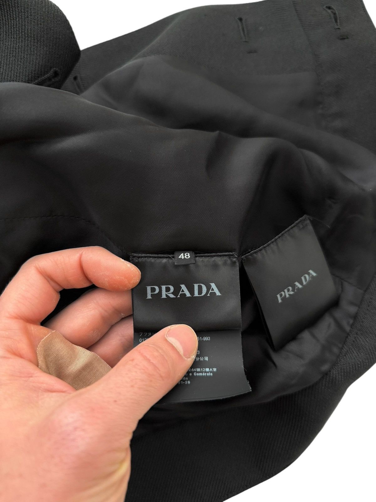 Prada 2023 Cropped Triangle Logo Jacket Size US M / EU 48-50 / 2 - 10 Thumbnail