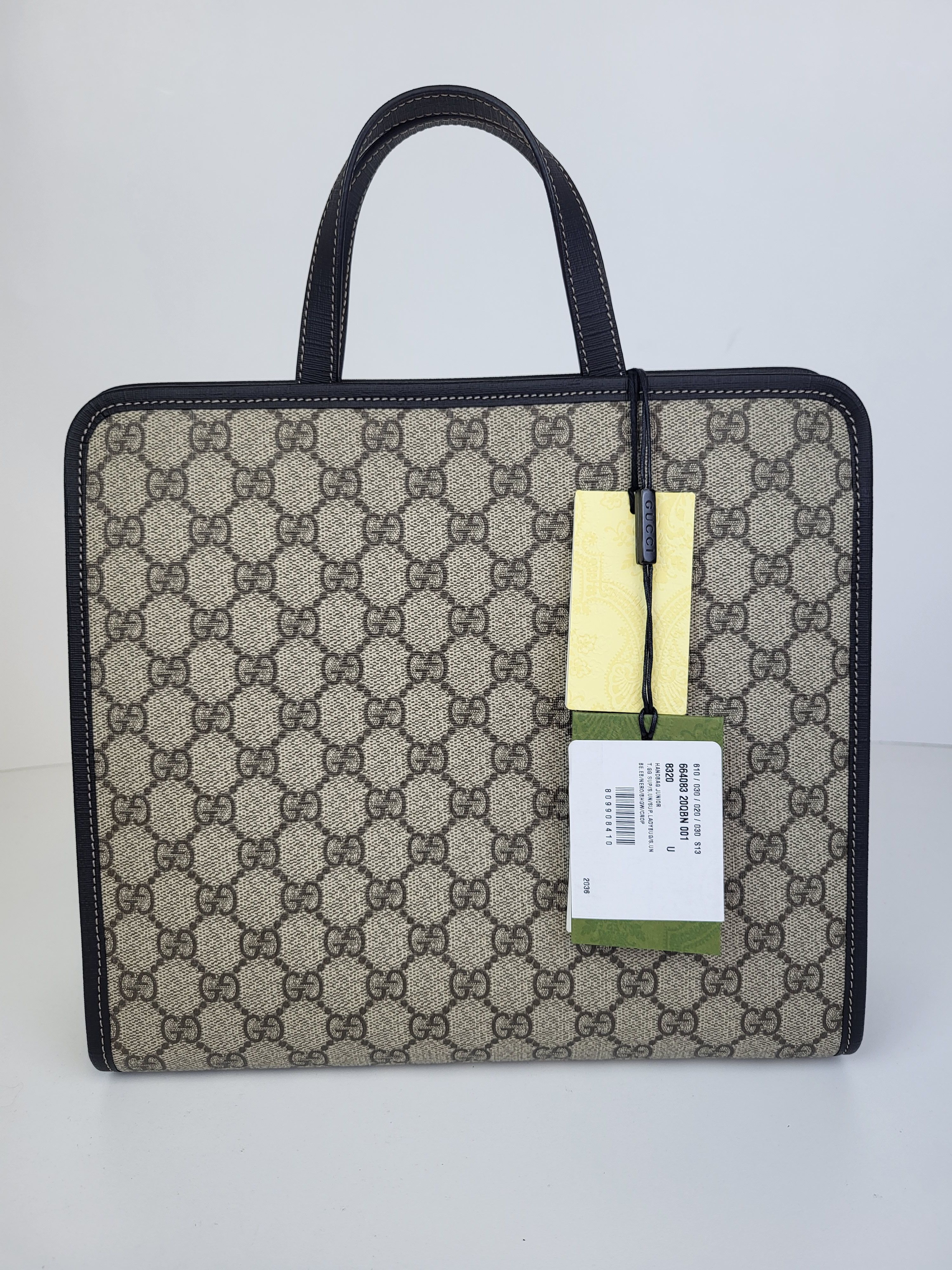 Gucci Gucci Ladybug Monogram Canvas Top-Handle Junior Bag Size ONE SIZE - 2 Thumbnail