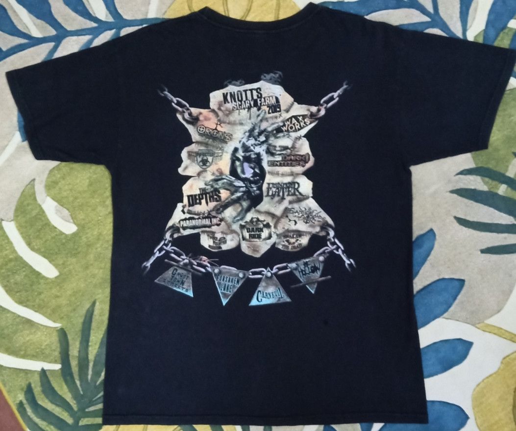 Expert Horror Knott's Scary Farm 2019 T-shirt Size US L / EU 52-54 / 3 - 9 Thumbnail