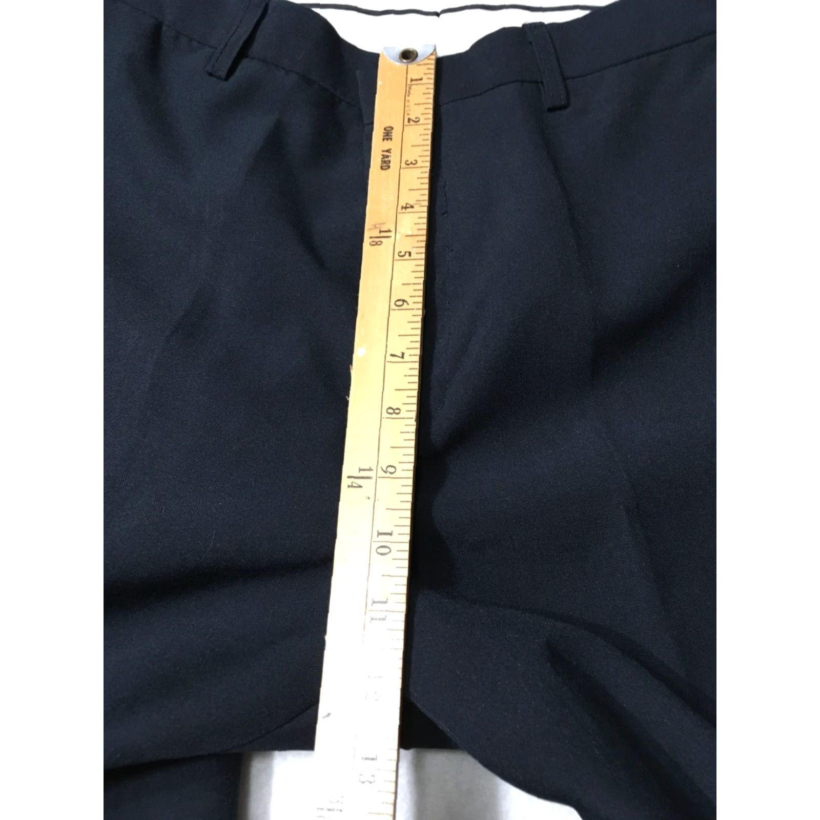 Vintage RGM Pants Mens Flat Front 34x29 Black Chino - 34 29 Inseam 34 Waist Shirt? Size US 34 / EU 50 - 4 Thumbnail