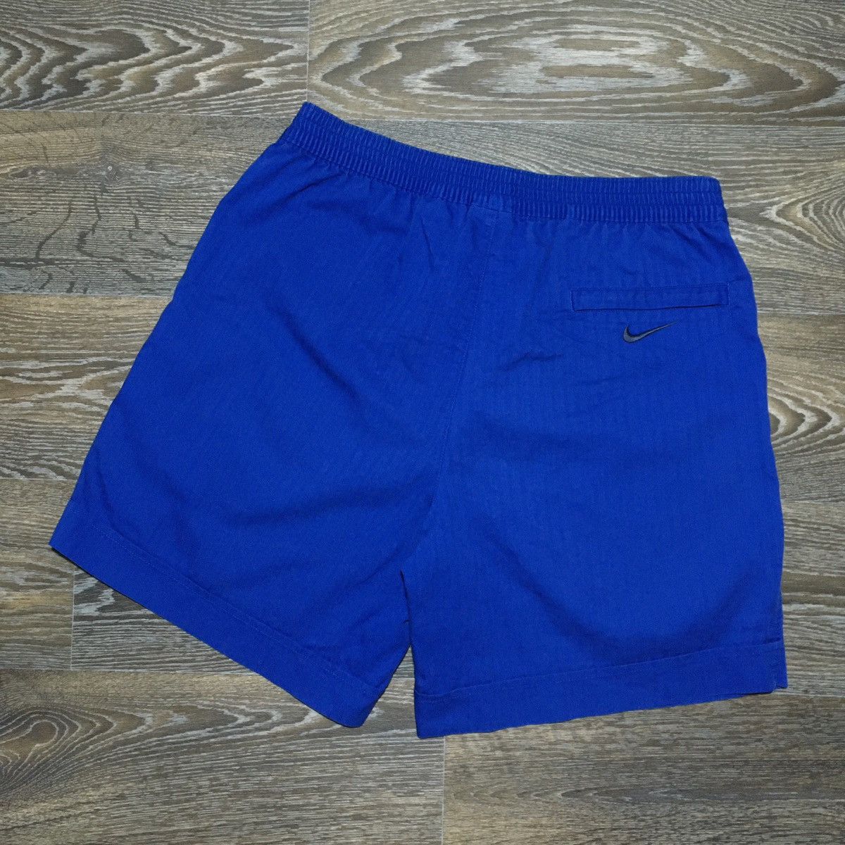 Nike Vintage 90s NIKE Swoosh Logo Embroidery Dri-Fit Shorts Size US 32 / EU 48 - 2 Thumbnail