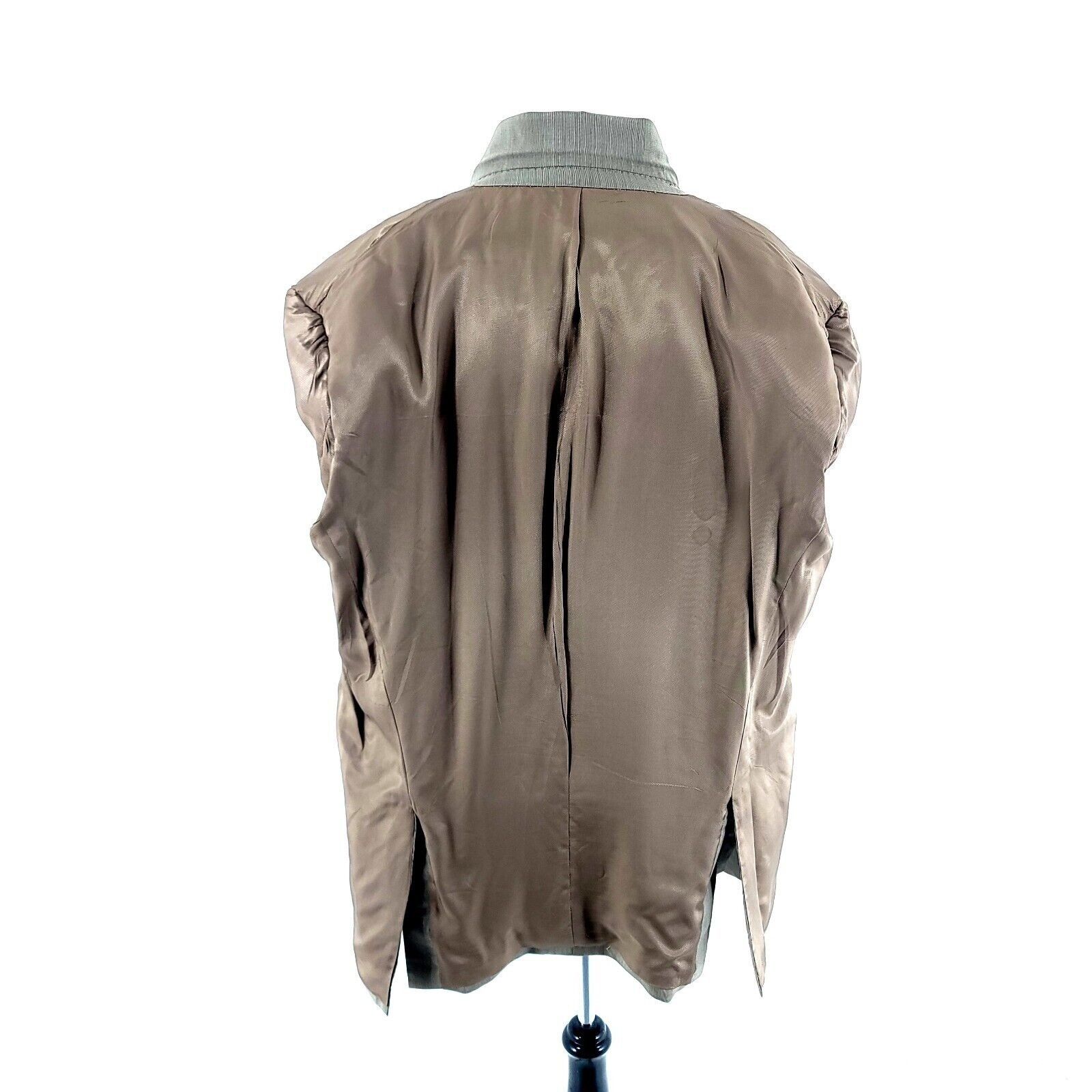 Pronto Uomo Pronto Uomo Signature Zigone Super 100s Wool 2 Button Blazer Size 44L - 12 Thumbnail