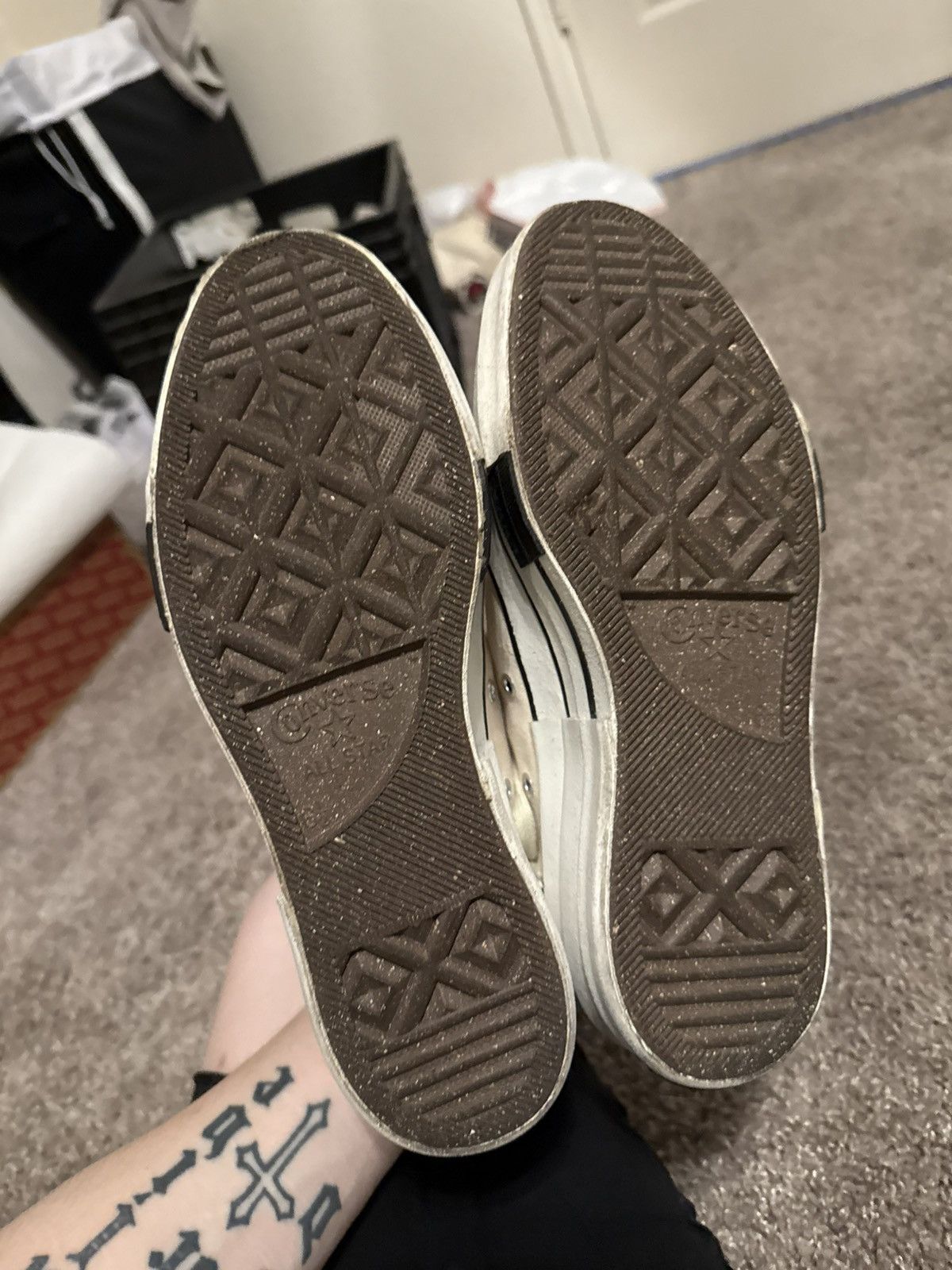 Converse × Rick Owens Drkshdw Converse X Rick Owens DKSHDW Size US 8.5 / IT 38.5 - 5 Thumbnail
