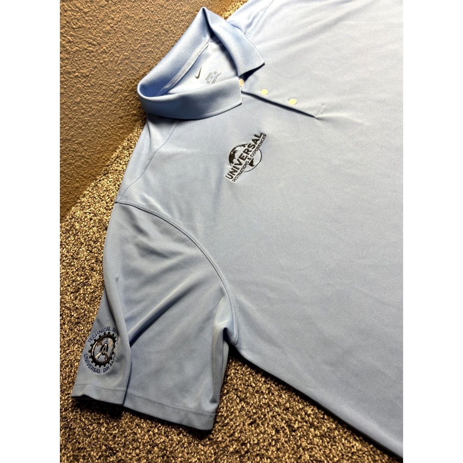 Nike Nike Disney Universal Polo Mens 3XL Blue Uniform Orlando Resort Employee Shirt Size US XXL / EU 58 / 5 - 3 Thumbnail