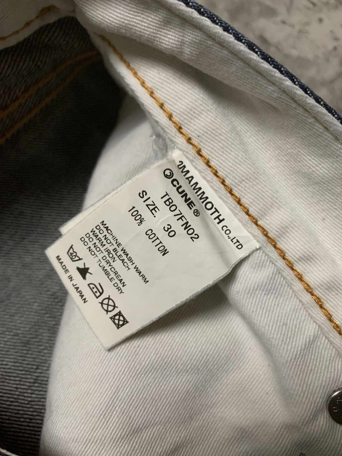 Hysteric Glamour Cune Rabbit Daicock Japanese Deep Indigo Denim Evisu Style Size US 30 / EU 46 - 10 Thumbnail