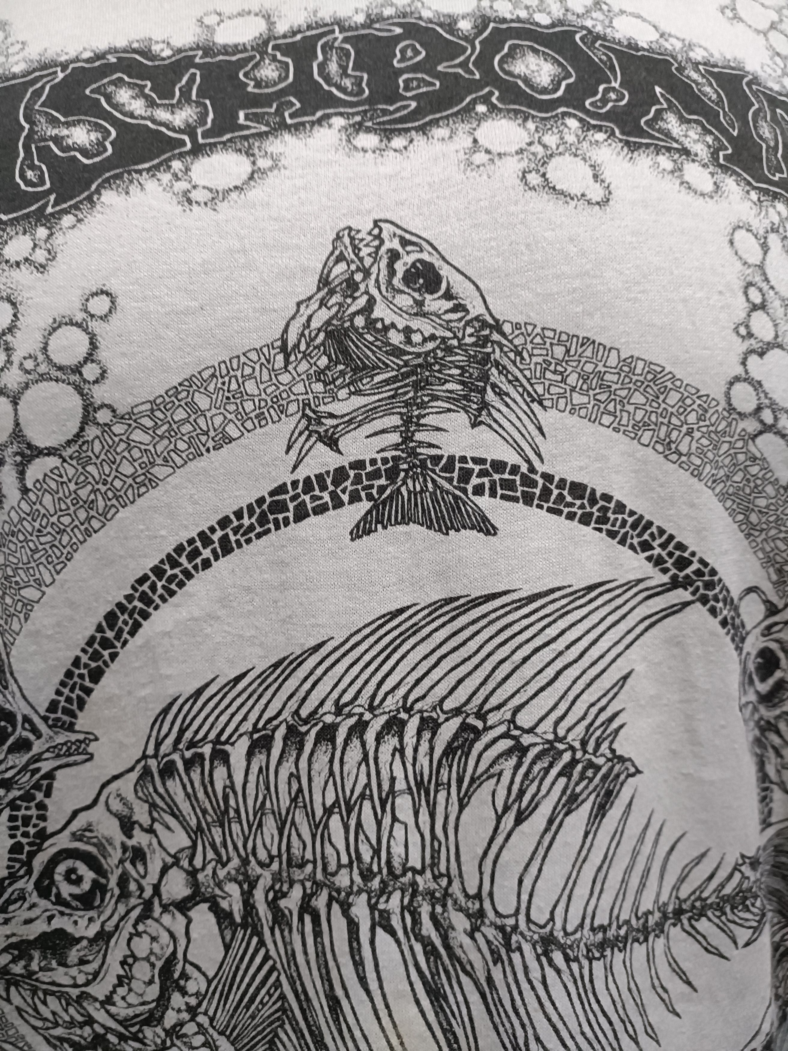 Vintage Vintage 90s FISHBONE PUSHEAD ALLOVER PRINT Size US L / EU 52-54 / 3 - 2 Thumbnail