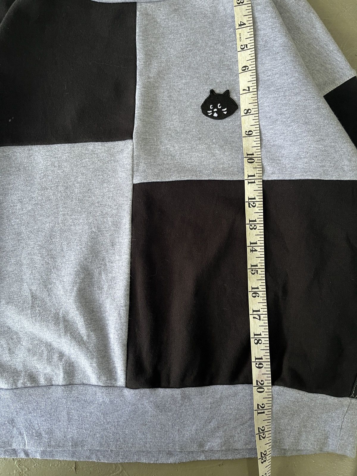 Issey Miyake Issey Miyake Ne-Net x Champion Nya Logo Patchwork Crewneck Size US L / EU 52-54 / 3 - 7 Thumbnail