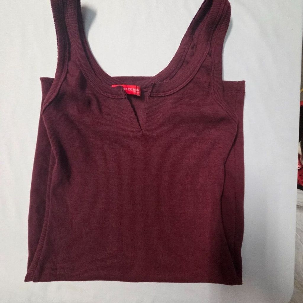 Other Signatures Burgundy Sleeveless Bodycon Mini Dress Small- y2k Size S / US 4 / IT 40 - 4 Thumbnail