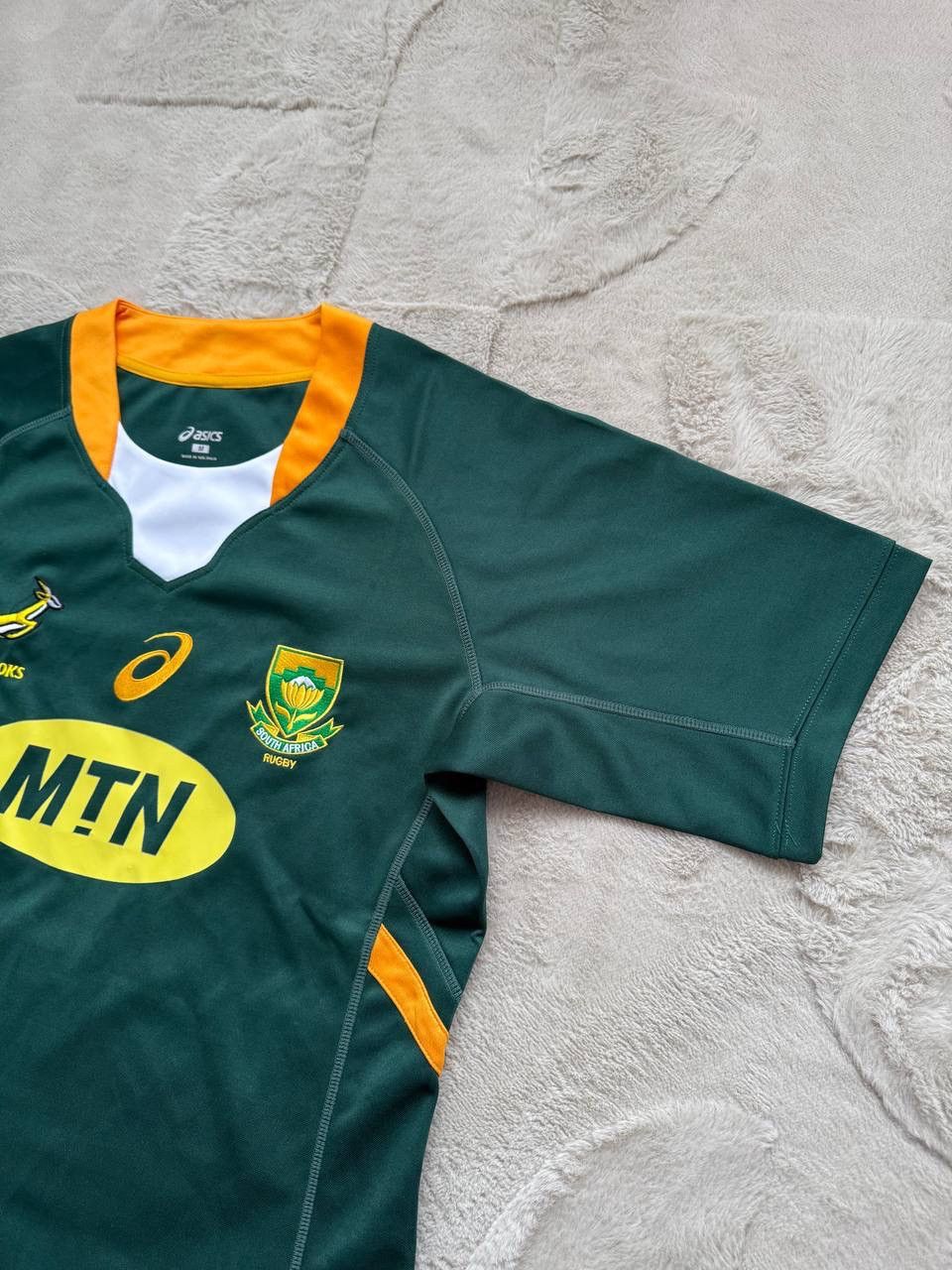 Asics Vintage 90’s Rugby South Africa Springboks Deller Jersey Size US M / EU 48-50 / 2 - 3 Thumbnail