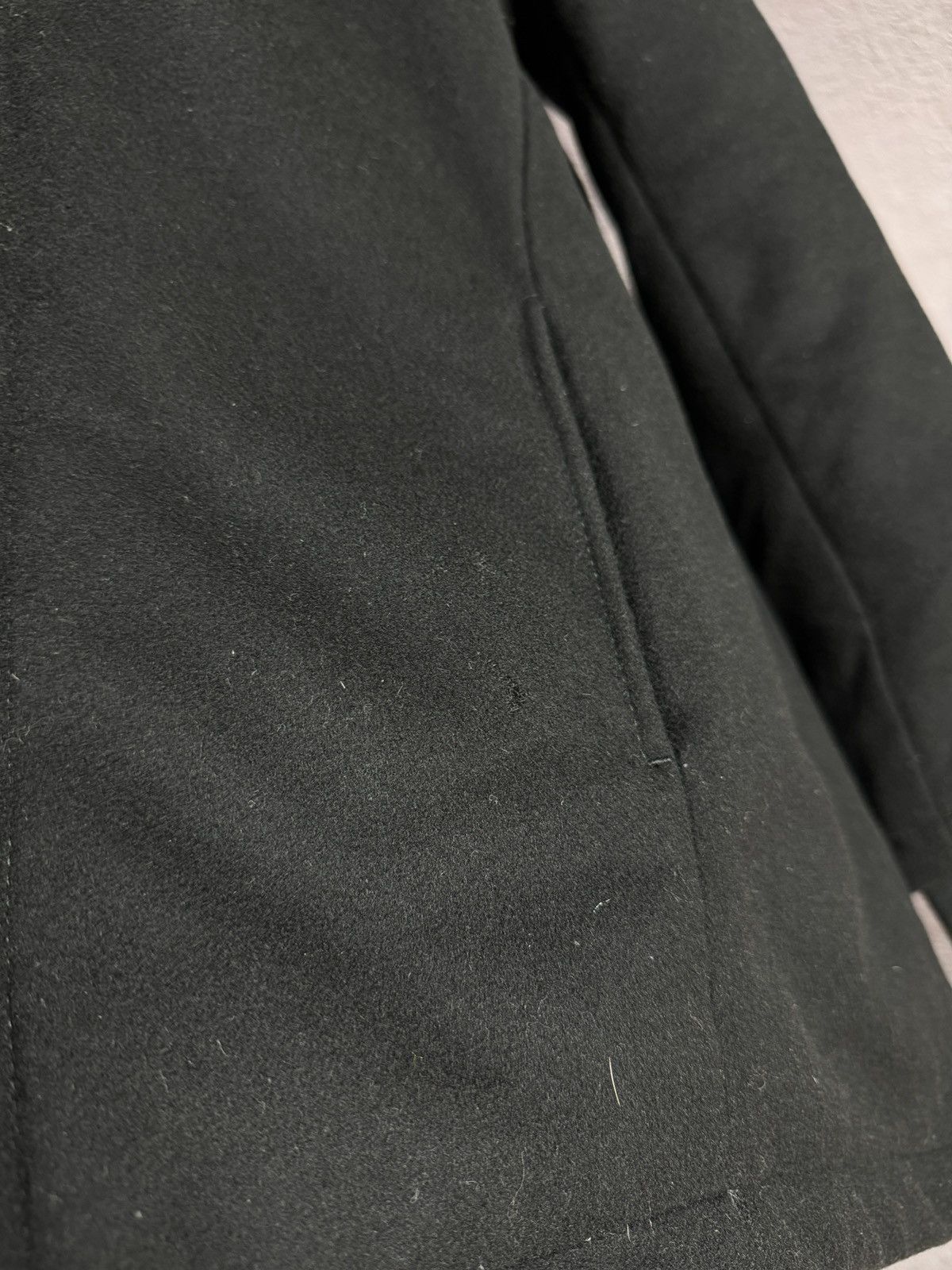 Andrea Ya'aqov Andrea Ya’aqov full zip down wool cashmere coat jacket black Size L / US 10 / IT 46 - 9 Thumbnail