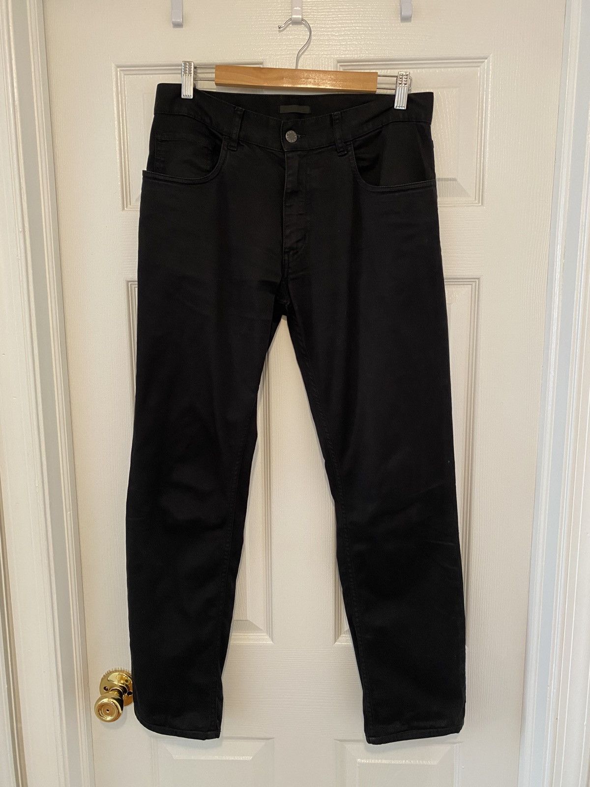 Prada 2019 black chino trousers Size US 31 - 1 Thumbnail