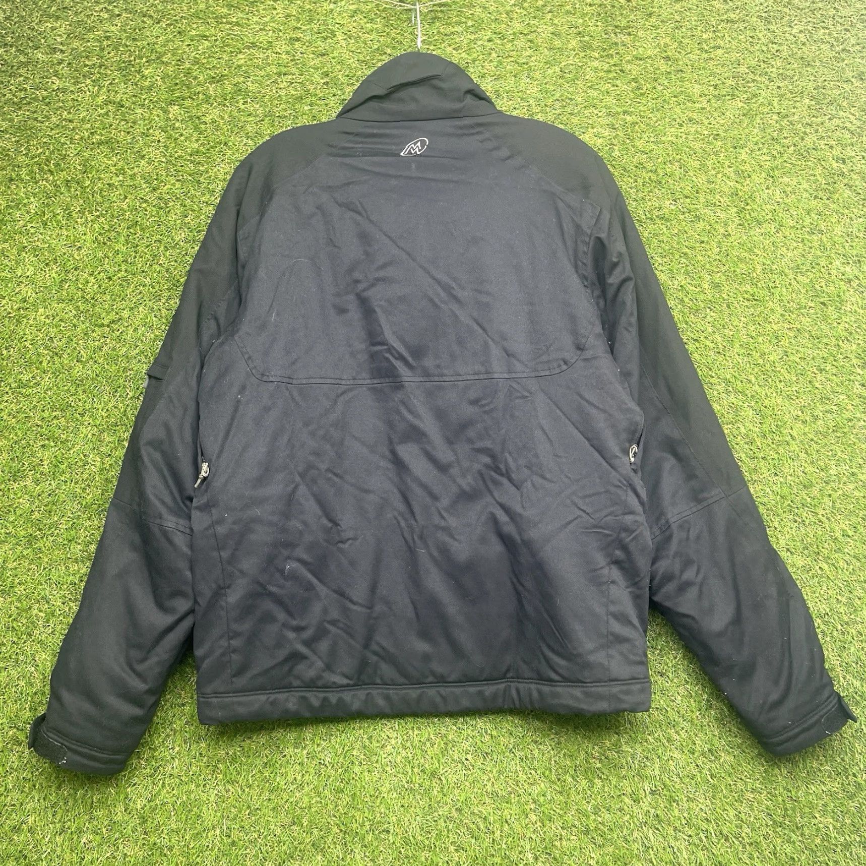 Vintage Cloudveil Jacket Mens Small Black Outdoor Performance Windbreaker Jacket Regular Winter Fall Spring // Size US S / EU 44-46 / 1 - 2 Thumbnail