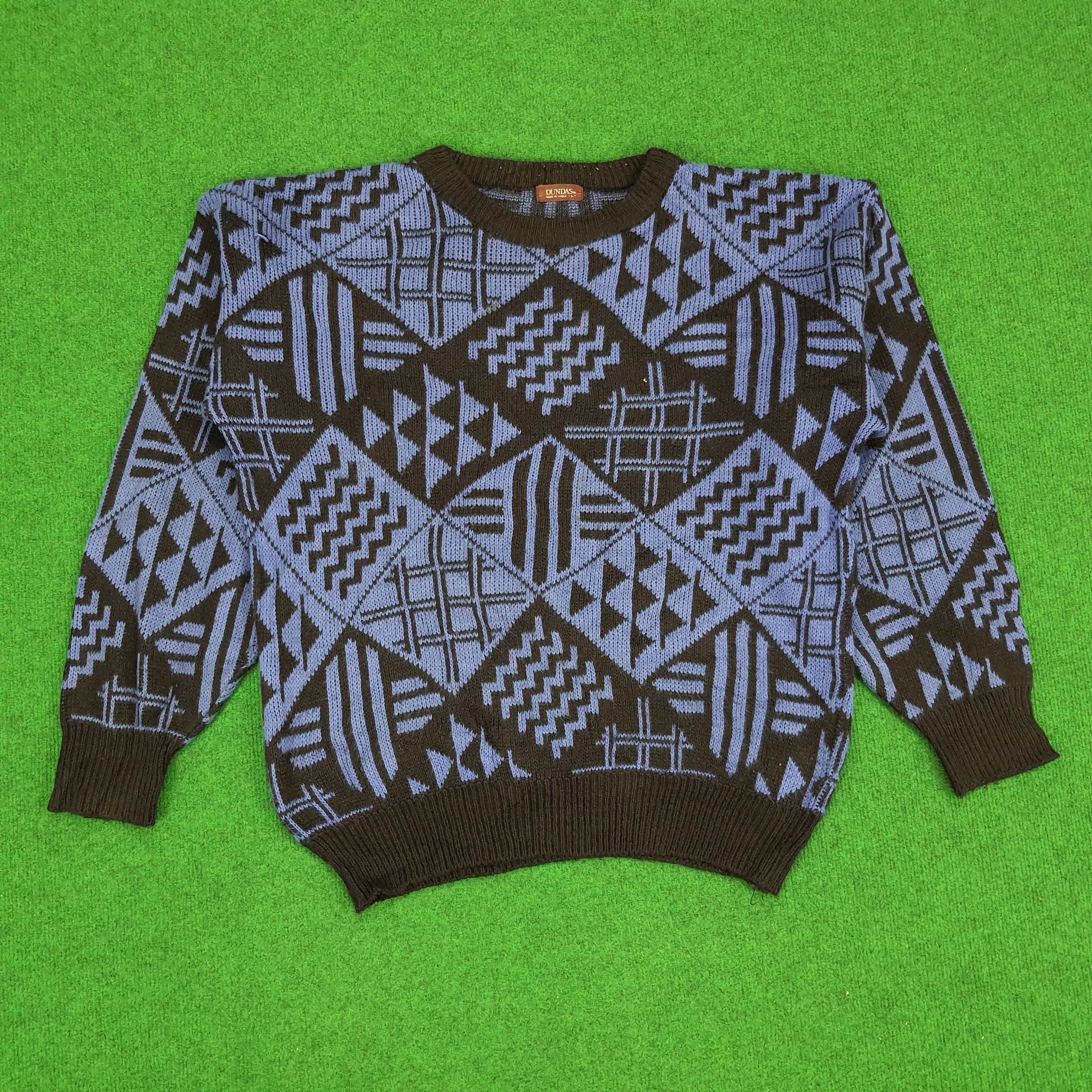 Other Vintage DUNDAS Winter Session Knitwear Size US L / EU 52-54 / 3 - 1 Thumbnail