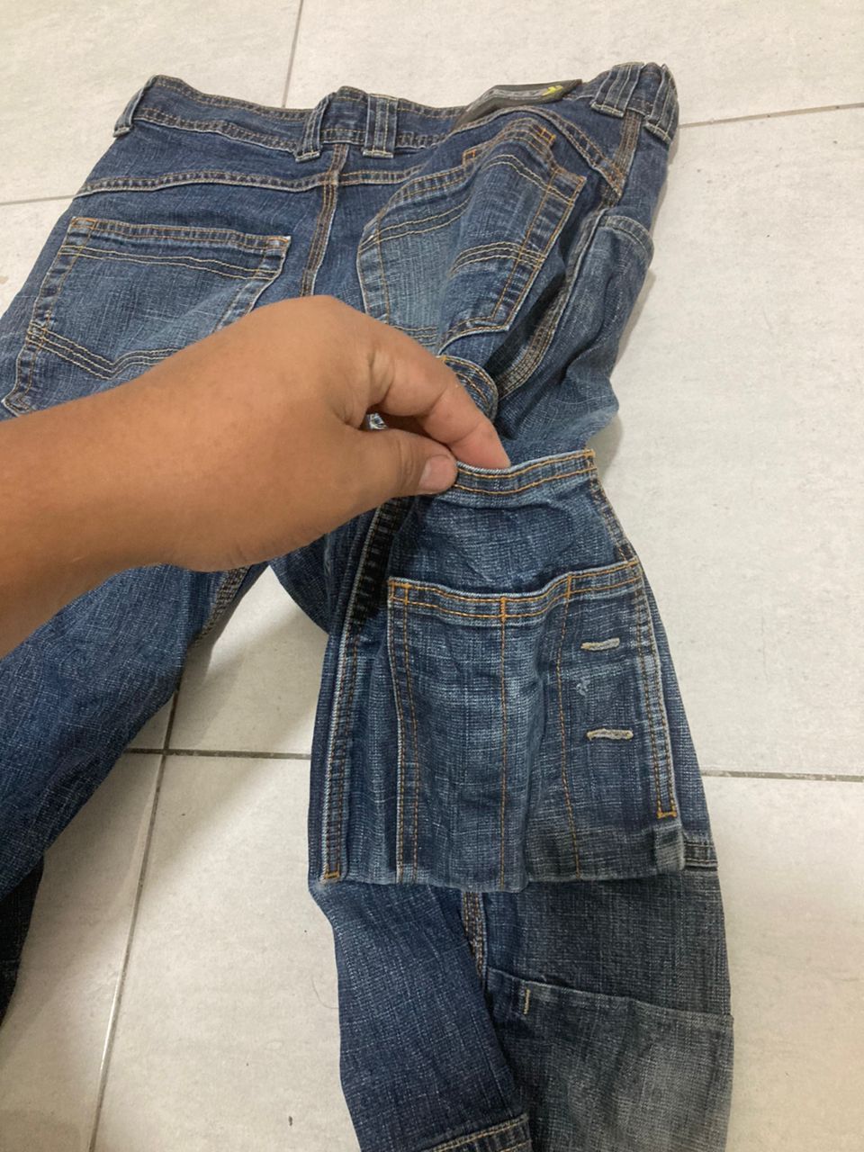 Hysteric Glamour Vintage Japanese Brand Dassy Cargo Jeans Size US 33 - 13 Thumbnail