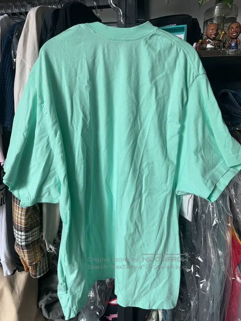 Balenciaga Balenciaga Mint Green Embroidered Short Sleeve Size US S / EU 44-46 / 1 - 2 Thumbnail