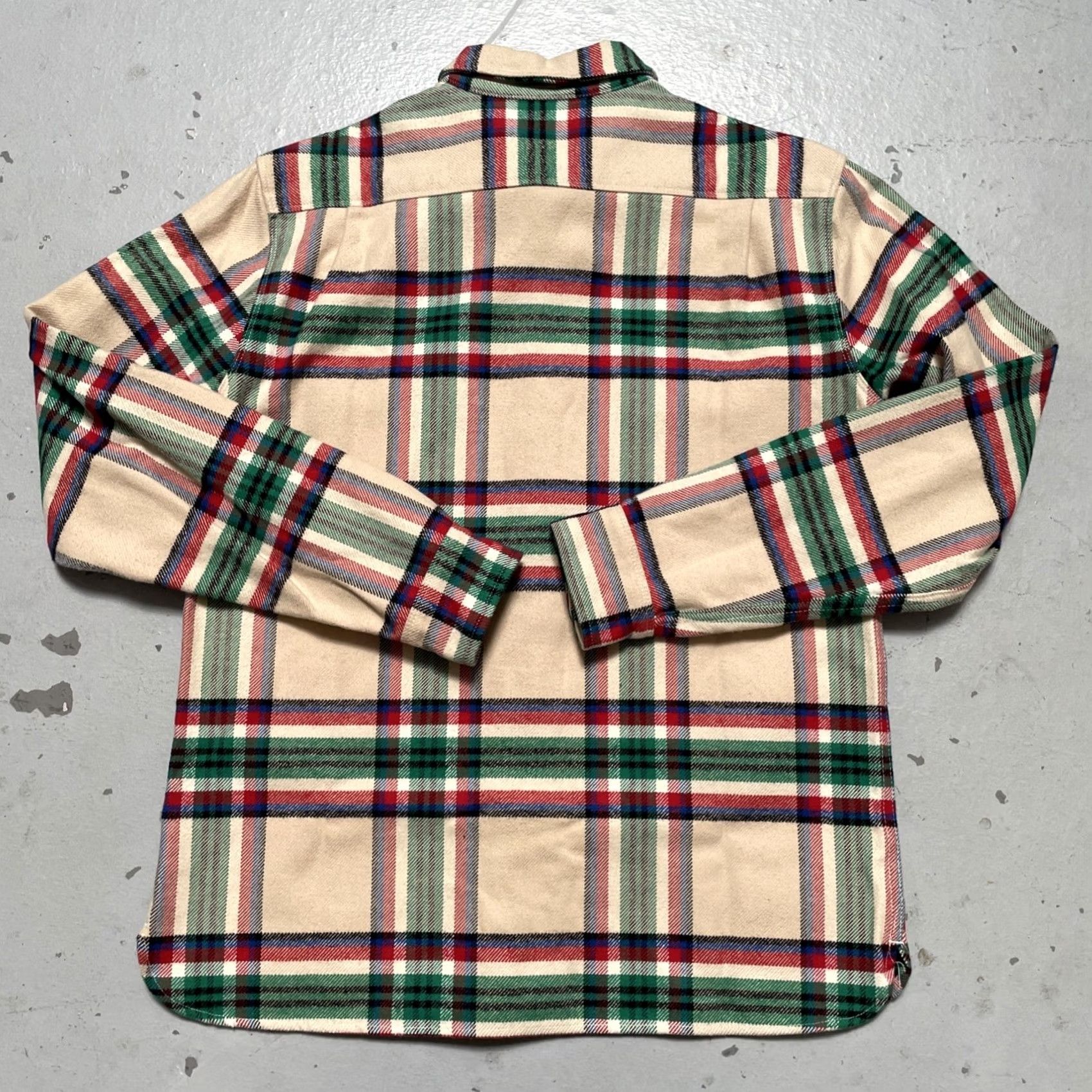 Freenote Cloth Freenote Cloth Shirt Heavy Flannel Plaid Woven Japanese Cotton Made USA M EUC Size US M / EU 48-50 / 2 - 7 Thumbnail