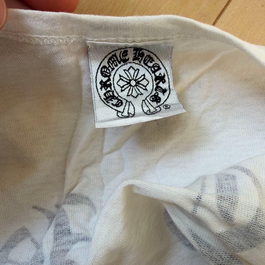 Chrome Hearts CHROME HEARTS Logo Printed Tank Top White S Size US S / EU 44-46 / 1 - 3 Thumbnail