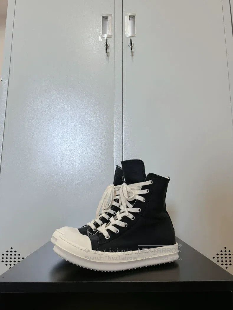Rick Owens Rick Owens Top-tier mismatched stitching Converse Size US 5 / EU 37 - 1 Thumbnail