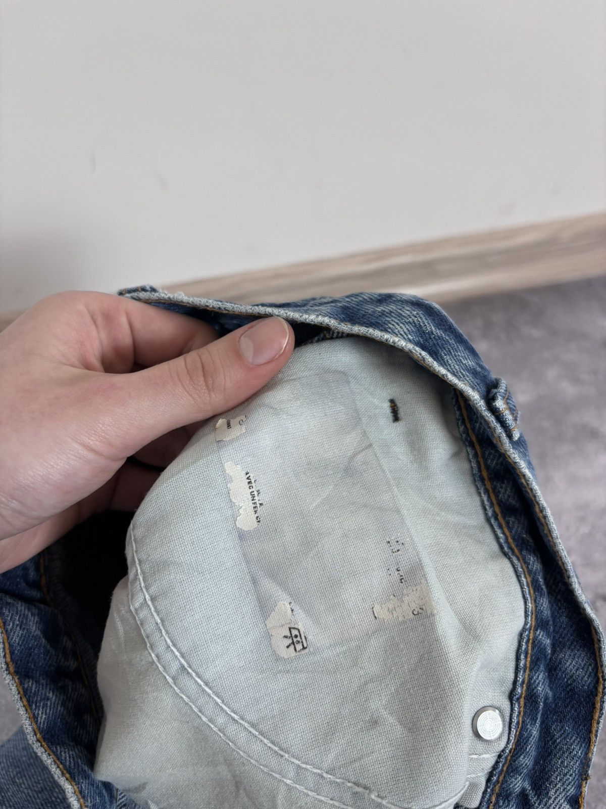Dickies Vintage Dickies Faded Blue Denim Jeans USA Workwear Hype Size US 32 / EU 48 - 19 Thumbnail