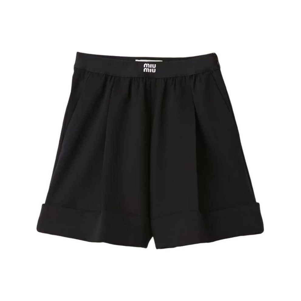 Miu Miu Miu Miu Logo Shorts Size 38 Size 26" / US 2 / IT 38 - 1 Thumbnail