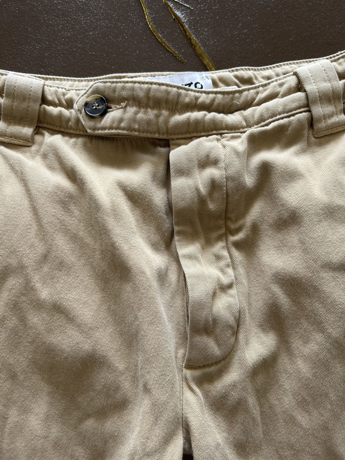 Kenzo Kenzo Khaki Casual Pants With Multi button closure Size US 30 / EU 46 - 2 Thumbnail