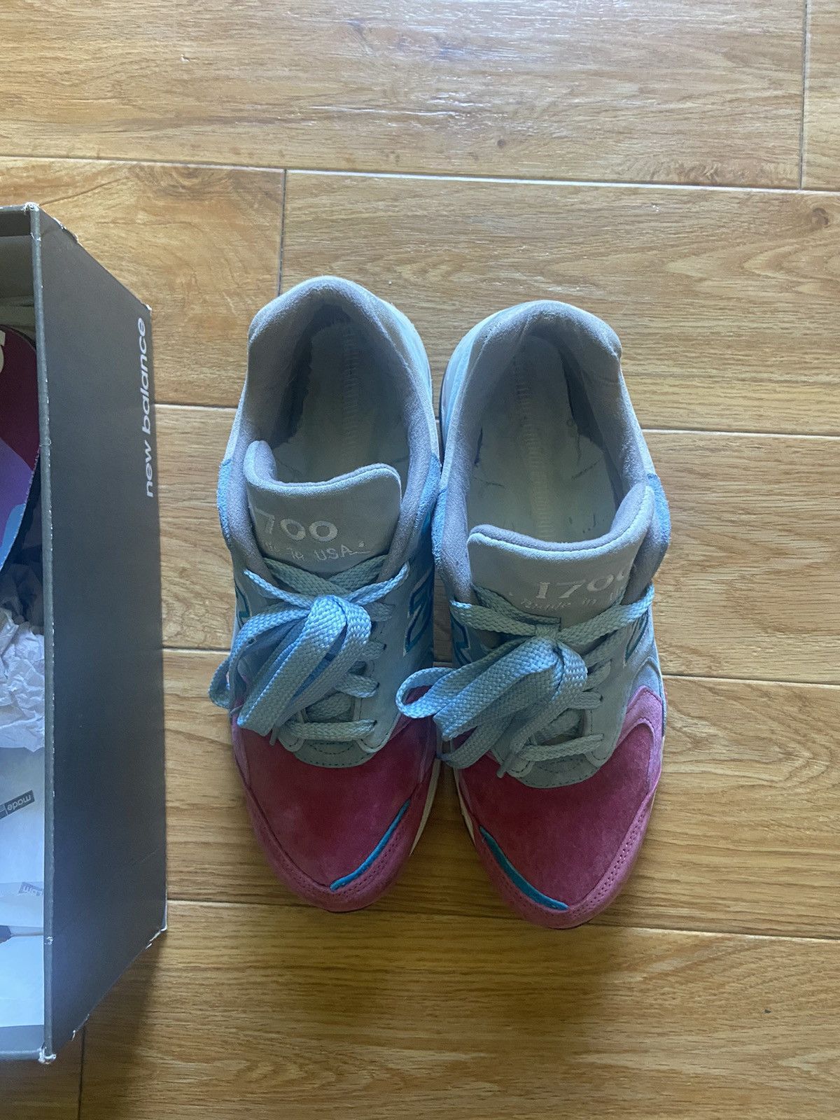 Kith × New Balance New balance kith 1700 colorist pink toe Size US 8.5 / EU 41-42 - 3 Thumbnail