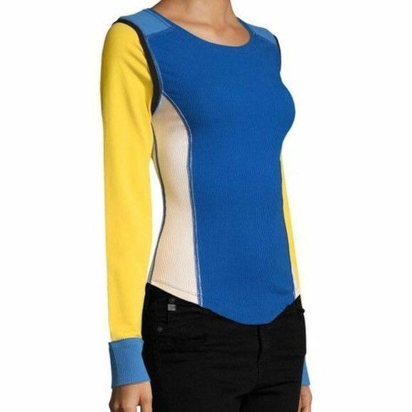 Free People Ribbed figure long sleeve Size S / US 4 / IT 40 - 1 Thumbnail