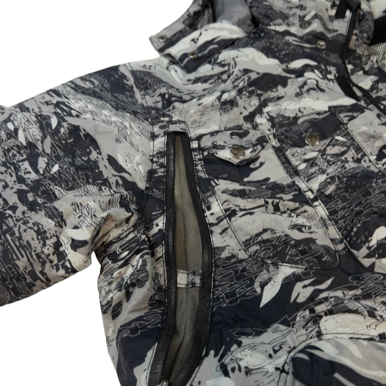 Vintage Oakley Zip Up Snowboarding Jacket Size XL