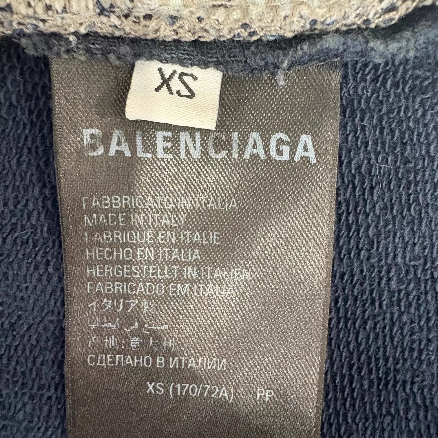 Balenciaga Balenciaga double stitched denim paneled XS new pants Size US 26 / EU 42 - 5 Thumbnail