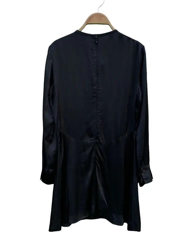 Jil Sander Jil Sander pleated detail viscose black dress Size XS / US 0-2 / IT 36-38 - 9 Thumbnail