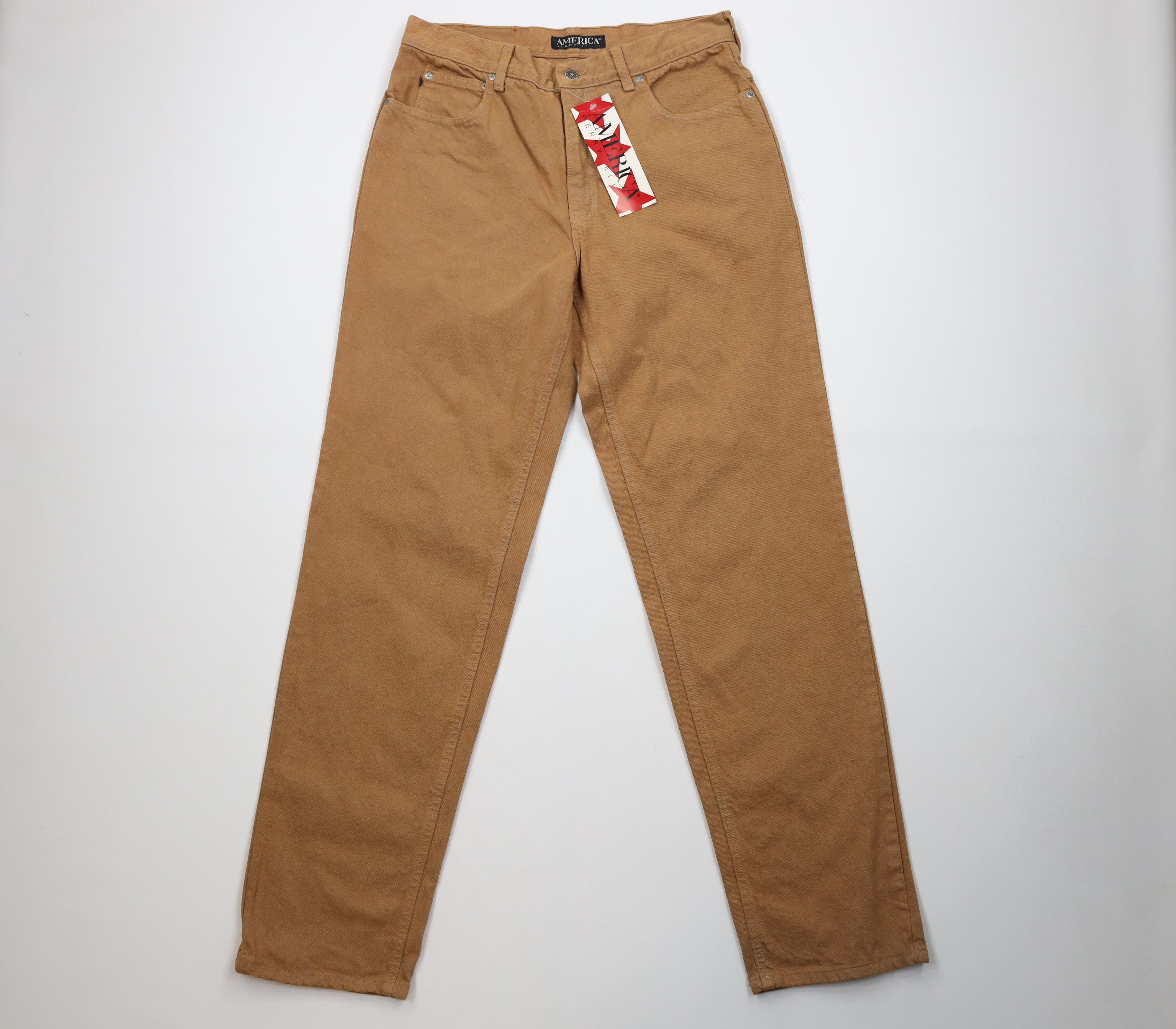 Perry Ellis Deadstock Vintage 90s Perry Ellis Pigment Dye Jeans USA Size US 33 - 1 Thumbnail