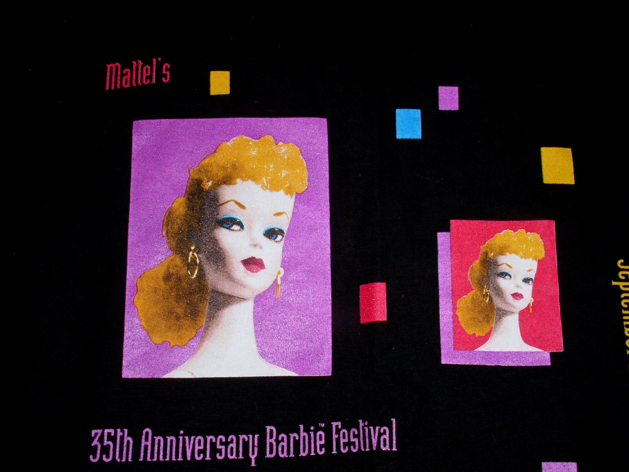 Hanes Barbie Festival Shirt Vintage 1994 Florida Single Stitched Size US L / EU 52-54 / 3 - 3 Thumbnail