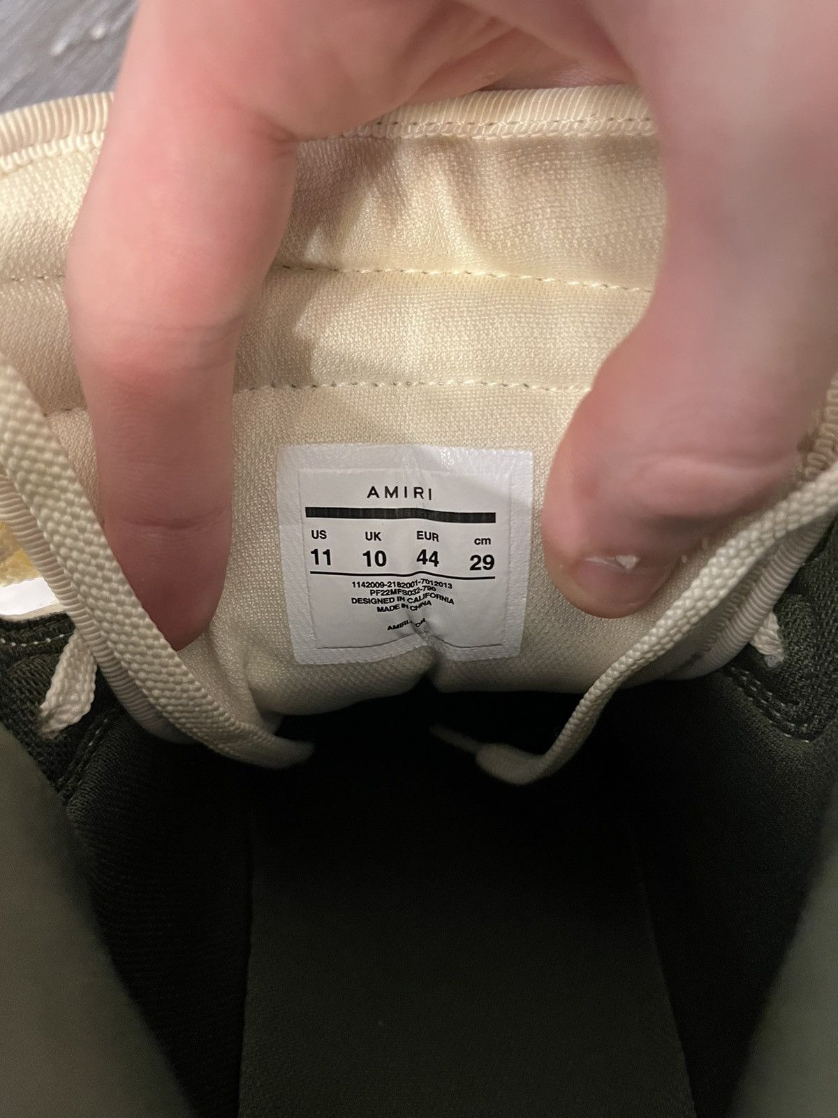 Amiri Amiri Skel Top High Bandana Size US 11 / EU 44 - 7 Thumbnail