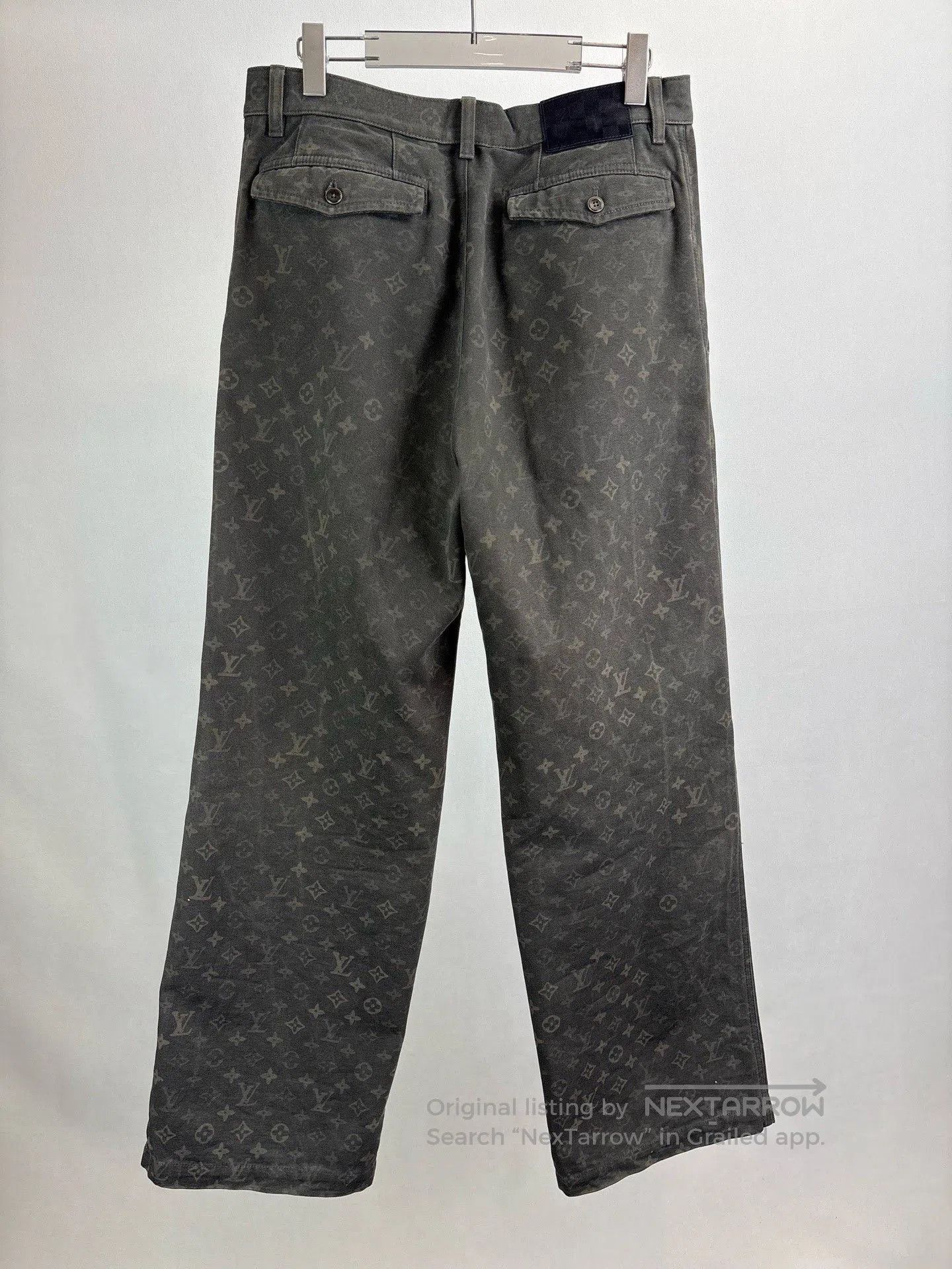 Louis Vuitton Louis Vuitton Monogram Allover Logo Jeans. Size US 31 - 5 Thumbnail