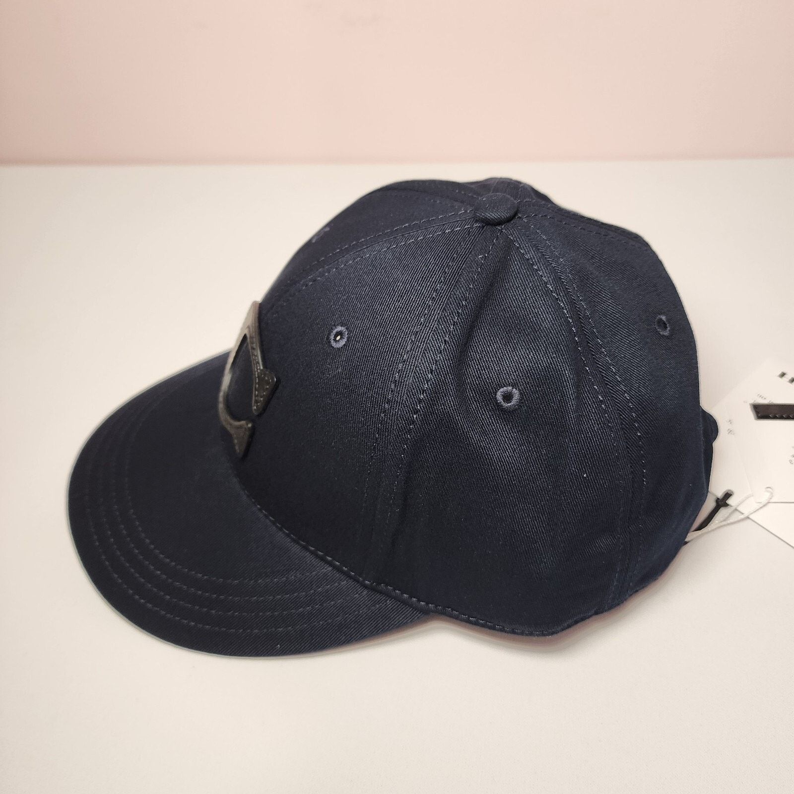 Coach COACH CB698 Varsity C Strapback Baseball Cap Navy Size M/L Size ONE SIZE - 2 Thumbnail