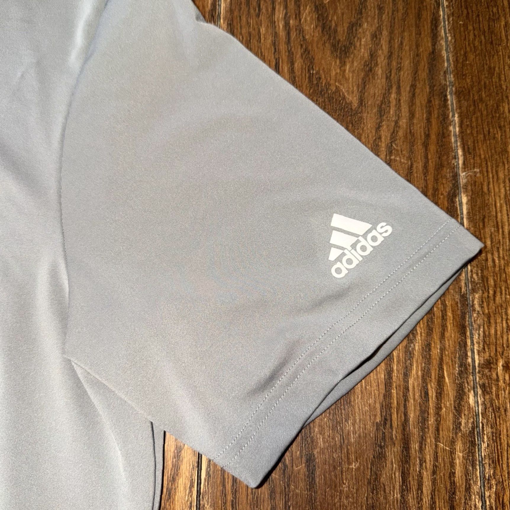 Adidas adidas Polo Mens Medium Gray Logo Fox Chapel Golf Club Polo Size US M / EU 48-50 / 2 - 3 Thumbnail