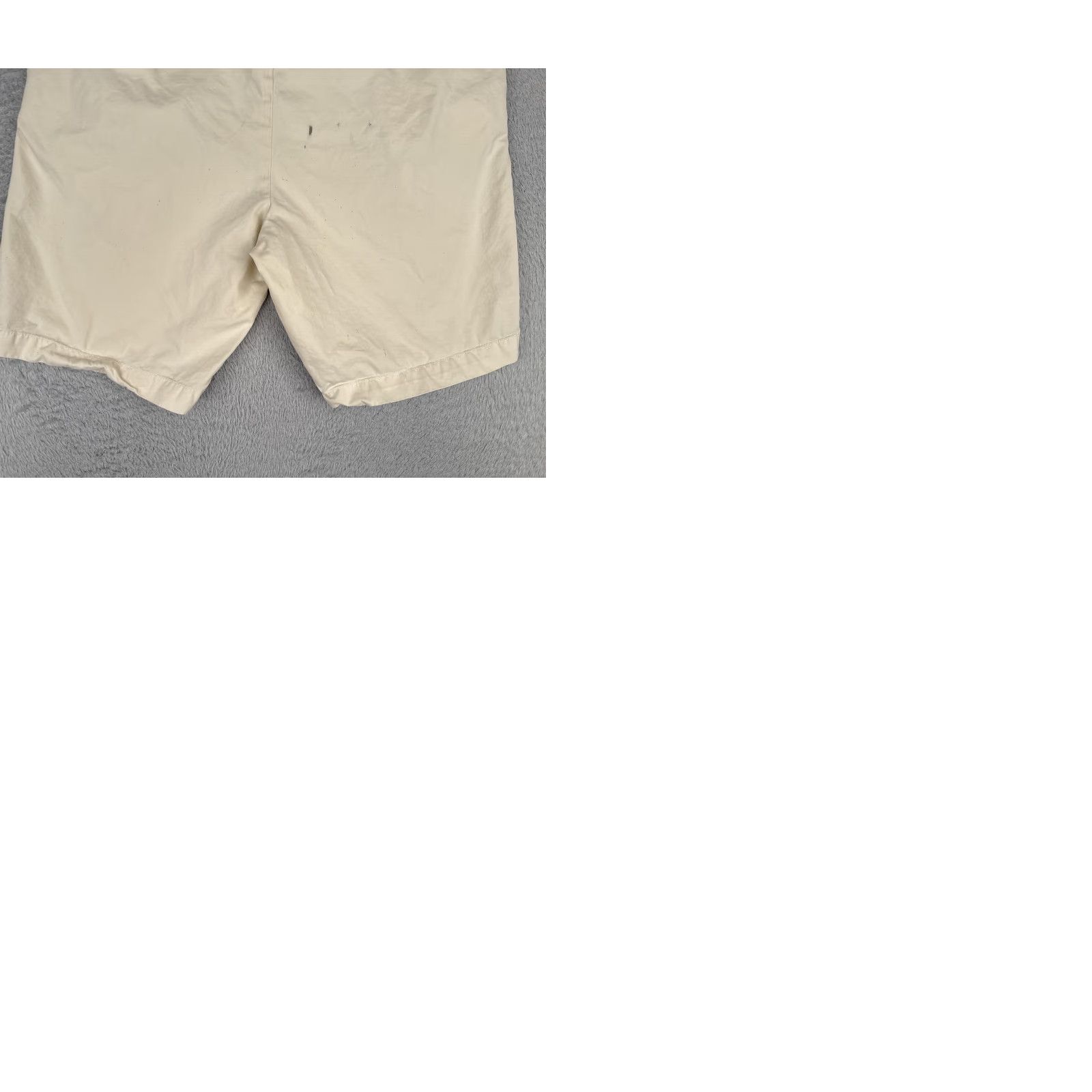 Tommy Bahama Tommy Bahama Shorts Mens 34 Chino Flat Front Zip Fly Beige Khaki Casual Beach Linen Cotton Blend Pockets Size US 34 / EU 50 - 10 Thumbnail