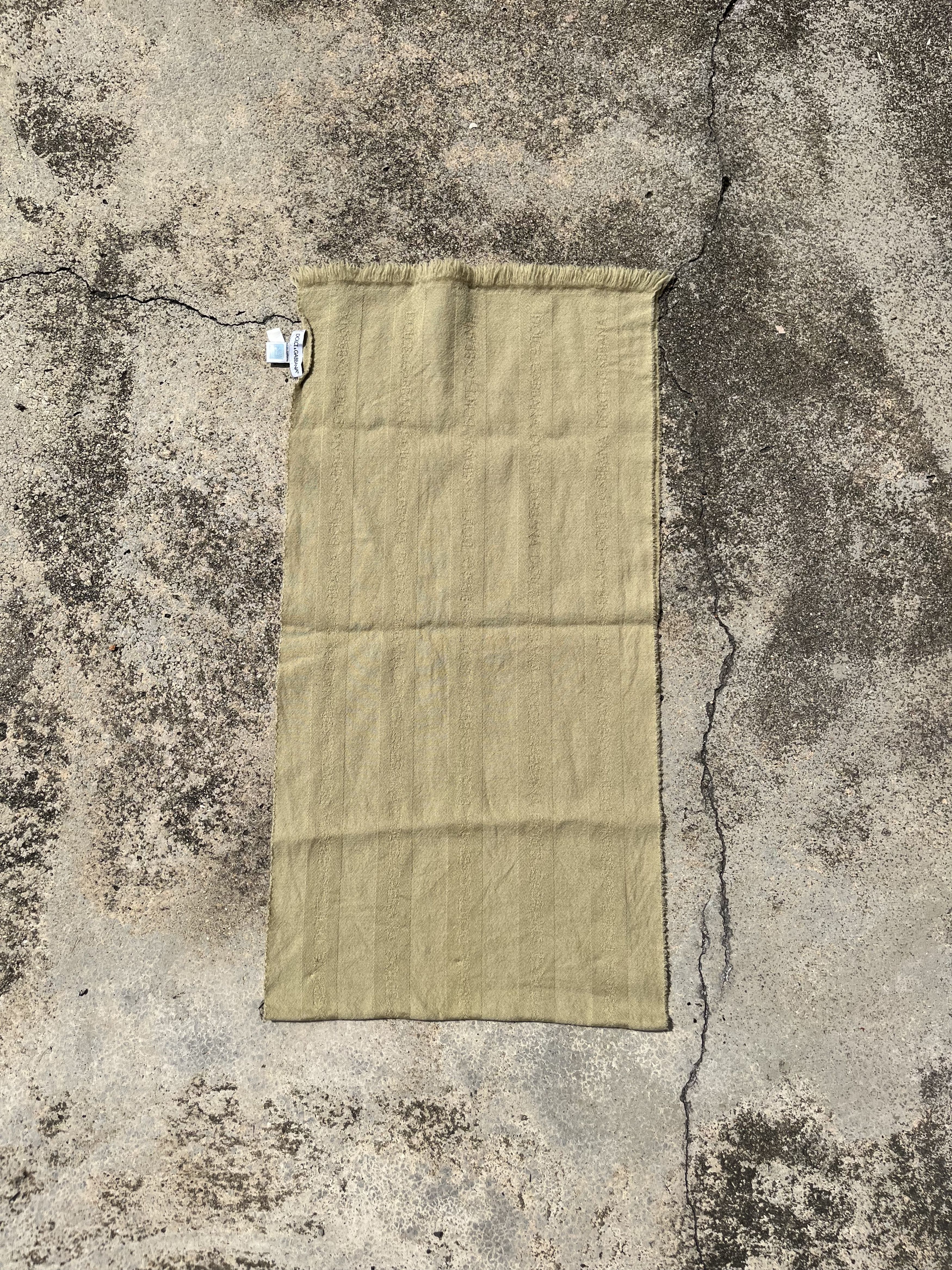 Dolce & Gabbana Dolce Gabbana Wool Scarf Size ONE SIZE - 4 Thumbnail