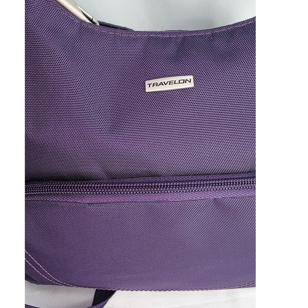 Other Travelon Purple Crossbody Bag Anti Theft Travel Purse Nylon Size ONE SIZE - 3 Thumbnail