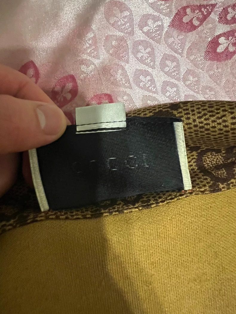 Gucci Gucci Blue, red stripe, brown full-print school uniform jac Size US S / EU 44-46 / 1 - 7 Thumbnail