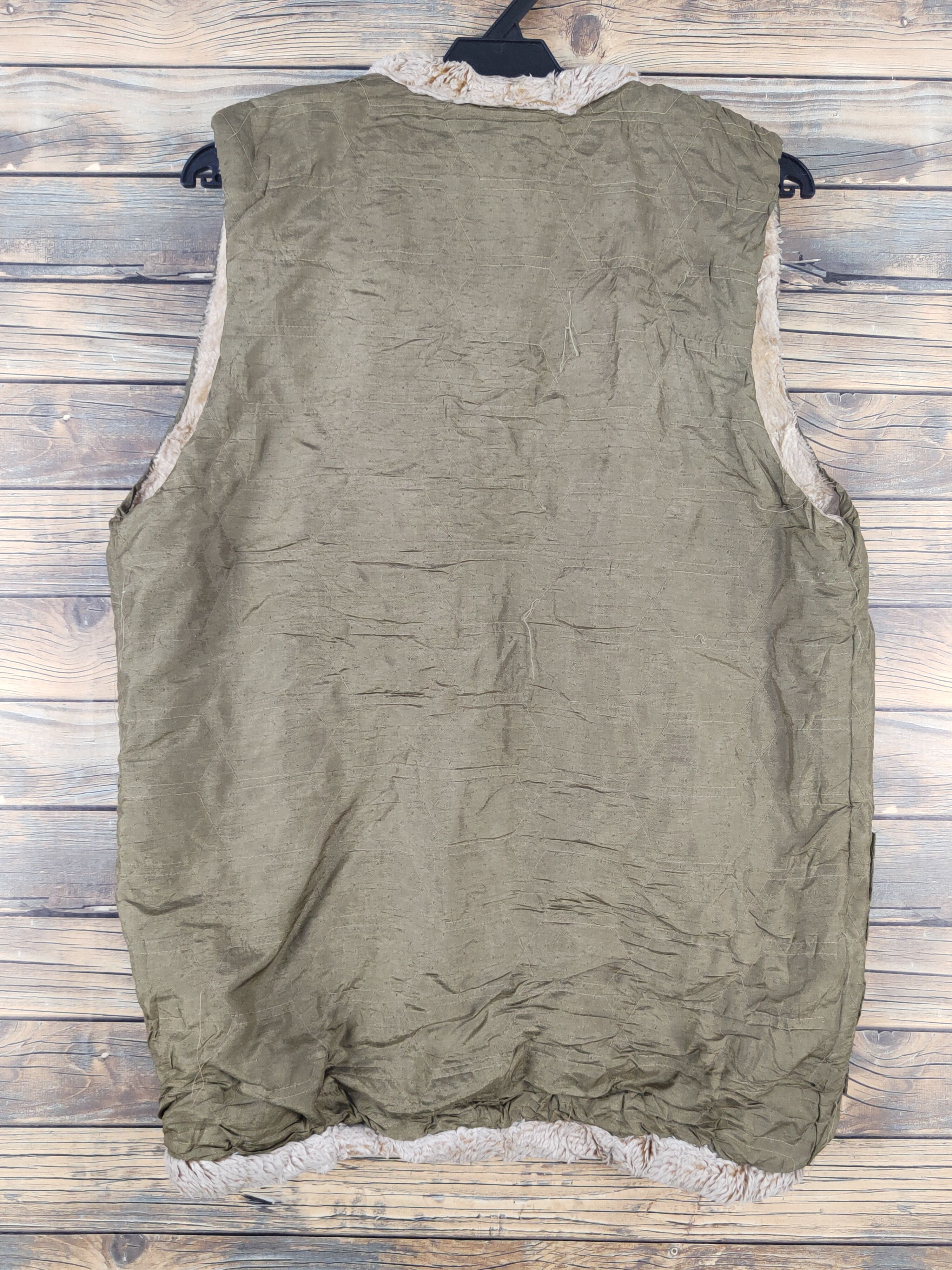 Japanese Brand × Vintage Vintage "Dream Friend"Japanese Brand Olive Fur Mohair Vests Size US M / EU 48-50 / 2 - 8 Thumbnail