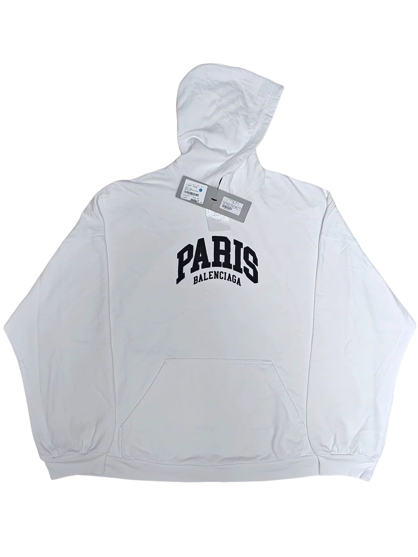 Balenciaga Balenciaga Paris Cities Series Hoodie Size 4 Size US XL / EU 56 / 4 - 1 Thumbnail
